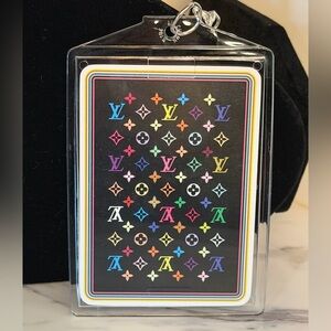 Louis Vuitton x Takashi Murakami Multicolor Monogram Card in Holder